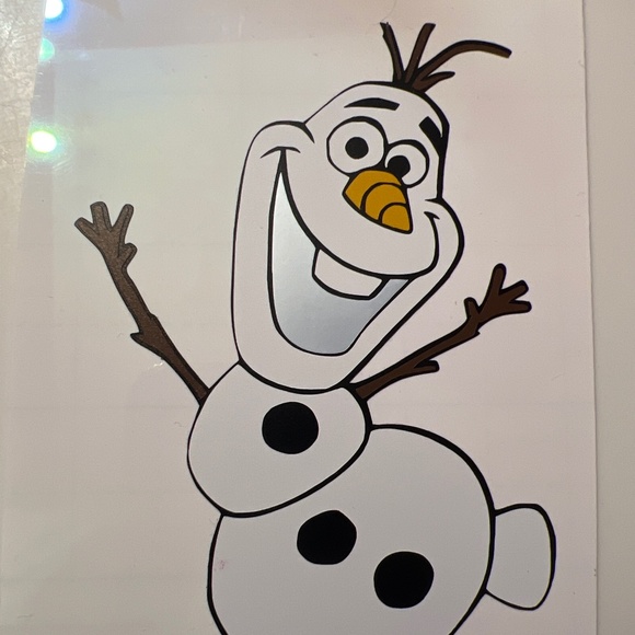 3” Olaf Permanent Vinyl Decal - Picture 1 of 1